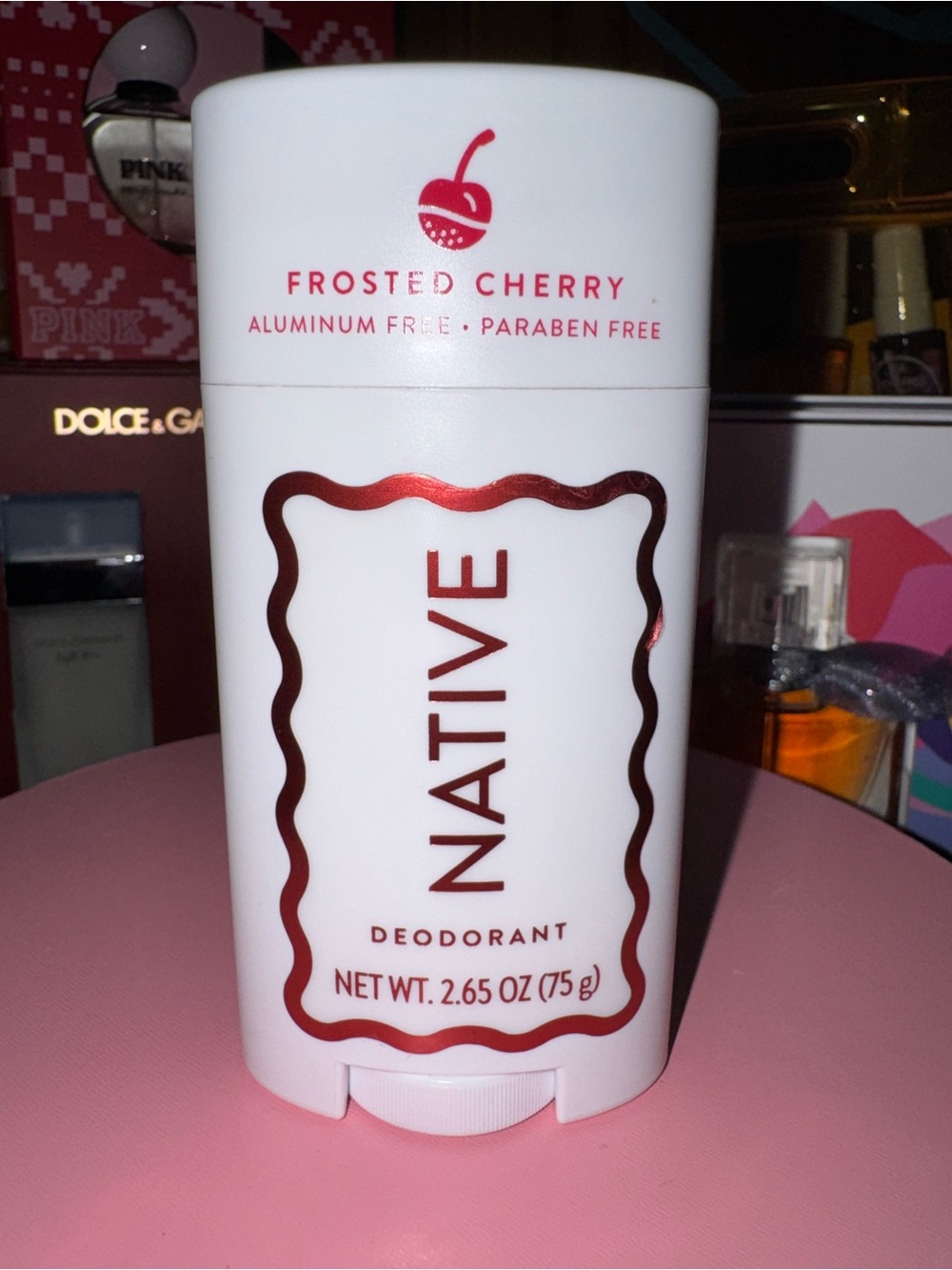 Native Frosted Cherry Deodorant Stick